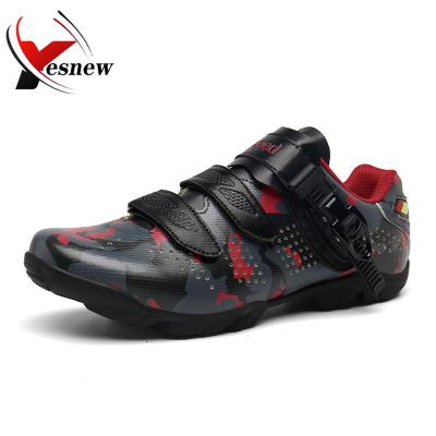 China New Lightweight MTB Men Cycling Shoes Cycling Shoes Women Camouflage MTB Self-Locking Sneakers Male Road Running Shoes for sale