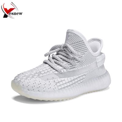 China Yesnew 350 Flat Kids Girls Boys Sports Sneakers Shoes Kids Running Shoes Jogging Zapatos Toddler Custom Shoes for sale