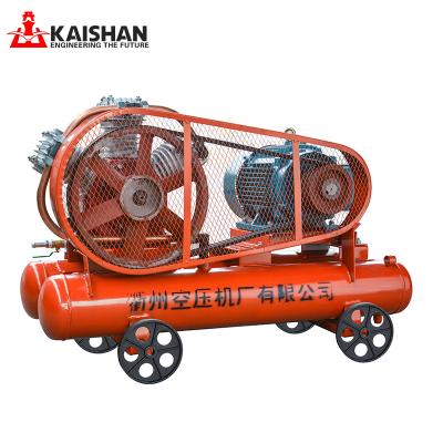 China Chinese Supplier 15 Hp Lubricated Diesel Reciprocating Air Compressor With Rock Drill for sale