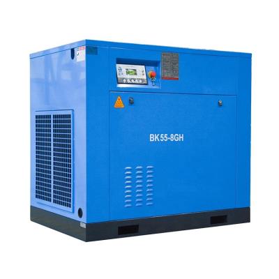 China Seller Supply Lubricated Portable Screw No Oil Air Compressor High Quality Air Compressor for sale