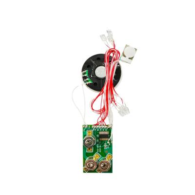 China For Gift Card LED Light Module Musical Light Musical Greeting Card Sound Module Custom Colorful Led Audio Module for sale