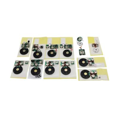 China Electronics Sound Device Recordable Light 40mm Speaker 10s Instant Recordable Sound Chip Module For Greeting Cards for sale