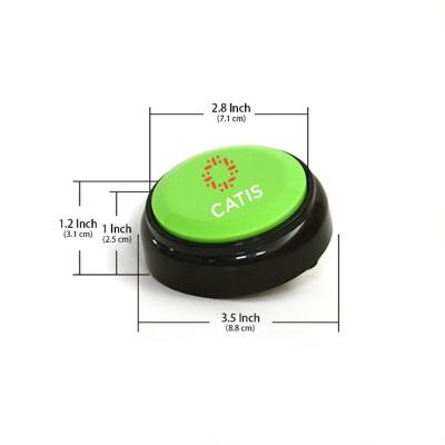 China OEM Originality Small Plastic Game Back Electronic Recordable Button 3v Battery Sound Buzzer for sale