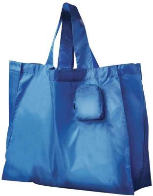 China Sedex SA800 BSCI FeiFei RPET Eco-friendly Reusable Polyester Foldable Shopping Bag With Zipper Pocket for sale