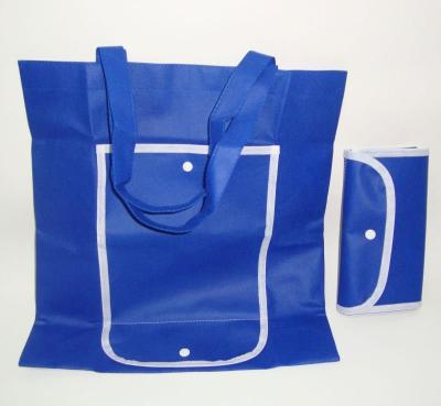 China Folding Nonwoven Bag Handled Cheap Folding Bag Shopping Nonwoven Bag for sale