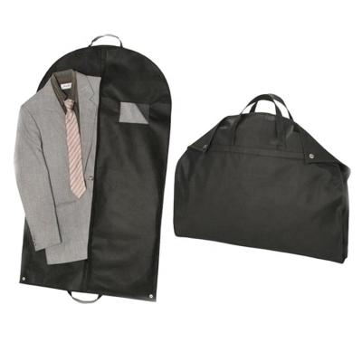 China Travel Suit Bag Garment Bag Eco-friendly Popular Non Woven Carrying Bulk Garment Bags for sale