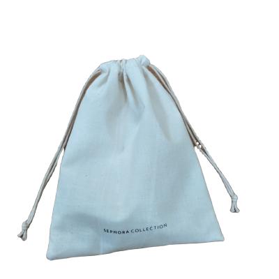 China Custom Fabric Eco-Friendly Color Eco-friendly Jewelry Cotton Logo Printing Silk Dust Bag for sale