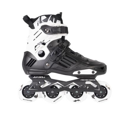 China White Adult Models Four Wheel Active Roller Skates Inline Sports Shoes 35-44 Yards Inline Speed ​​Carbon Fiber Skating Shoes for sale