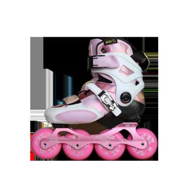 China JIUMI Tide Game Roller Skates Freestyle 4 Professional Active Children's Dual Mode Casual 3 Wheel Sports New Online Skates Kids Roller Skates for sale