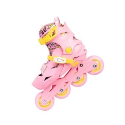 China Good Selling Good Sports Roller Skate Shoes High Quality Professional Active Freestyle 4 Wheel Integrated Roller Skates Kids Figure Skating Shoes for sale