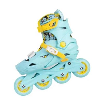 China New Hot Sale Professional High Quality Active Freestyle 4 Wheel Integrated Sports Roller Skates Kids Ice Skate for sale