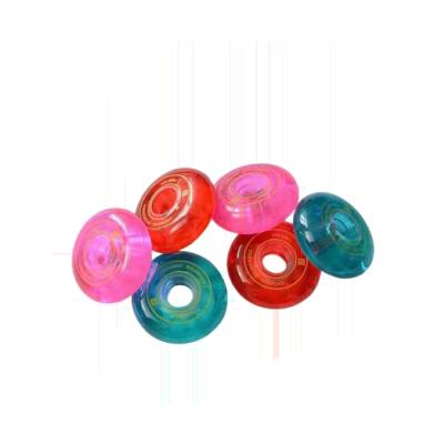 China Super Durable 68mm 70mm 72mm 76mm Pulleys 68mm 70mm 72mm 76mm Total Quality Built-in Crystal Casters Superb 80mm Colorful Crystal Casters for sale