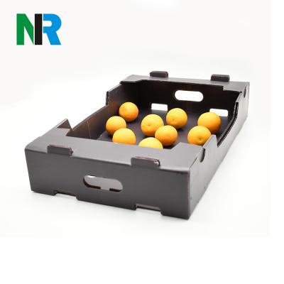 China Healthy Foldabe Fruit Baskets Environmentally and Inexpensive Hot Selling Plastic Containers / Stacked Crates for sale