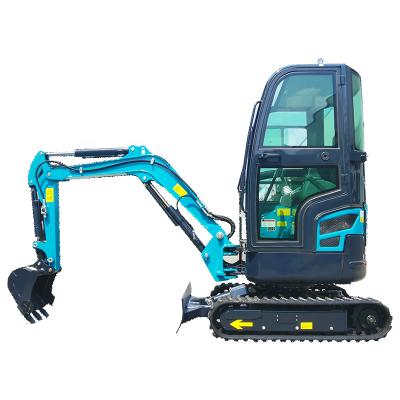 China Powerful Ce Approved Agricultural Compact Crawler Equipment Small Micro Excavation Machinery Small Digger 1.8t For Sale for sale