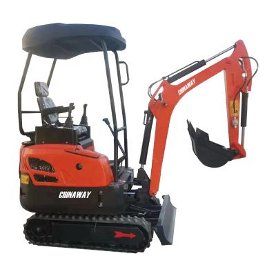 China Powerful Digger Free Shipping 1 2 Ton Mini Excavator Micro Mini Digger 1.5 Ton Hydraulic Small Crawler Excavator For Sale for sale