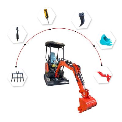 China New Scenarios Powerful Mini Small Excavator Hydraulic Crawler Digger Crawler Digger Excavator 2 Ton 3 Ton 3.5 Ton Mini Excavator Free Shipping for sale