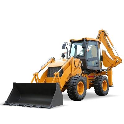 China High Quality Energy Saving Wheels Front End Loader Backhoe Tractor Powerful Loading Excavator For Sale for sale