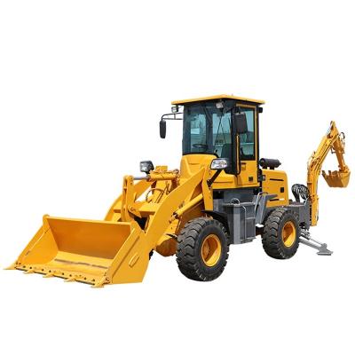 China Hot Sales Powerful Loading Case Mining Joystick Tractor Backhoe Hydraulic Pilot Loader With Tree Shovel For Sale for sale