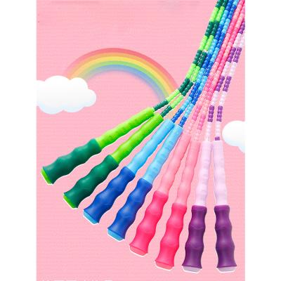 China DailyTrainning/Professional Competition High quality pvcjump rope skipping pvc material handle pvc jump skipping rope for sale