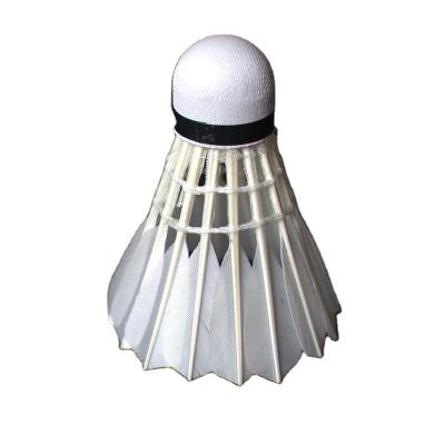 China DailyTrainning hot sale shuttlecock badminton goose feather tournament shuttlecock badminton goose feather/professional competition for sale