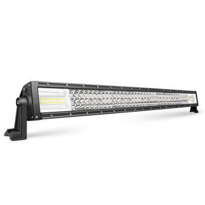 China Heavy Duty IP68 LED 3 Rows Waterproof Car Household Equipment High Power 648W 42 Light Bar for sale