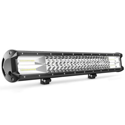 China Car Household Equipment Heavy Duty Aluminum Housing Triple Rows 20inch 288W SUV ATV Truck Led Light Bar for sale