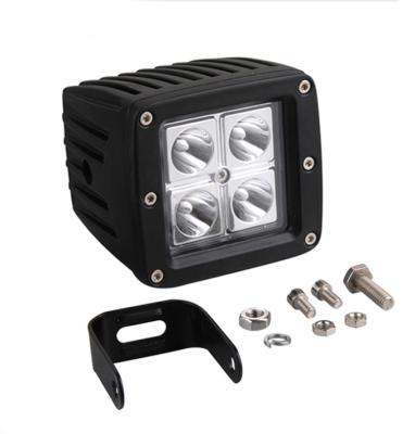 China Car Household Equipment Heavy Duty Other Lighting Working Light Led 1200 Lumen 3 Inch 16W Spot Mini Square Led Work Lights For Trucks Motorcycle Bike Boat for sale