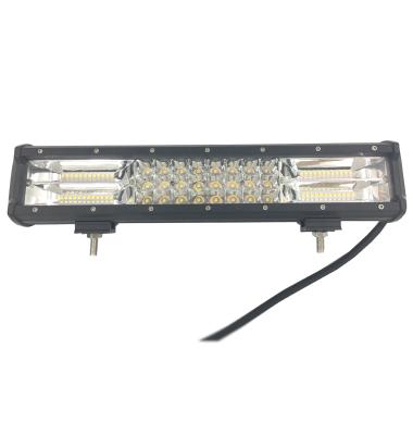 China Car Household Equipment Heavy Duty 15 Inch 216W Led Flashing Light Bar Daylight Strobe LED Off Road 4X4 Truck Boat Amber Amber Lights With 5 Modes for sale