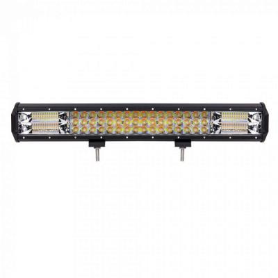 China Amber Multi Color Changing Led Light Bar 20 Inch 288W Heavy Duty White Strobe LED Car Household Equipment 5 Light Bar 5 Light Bar For Jeep Ford Nissan Toyota for sale