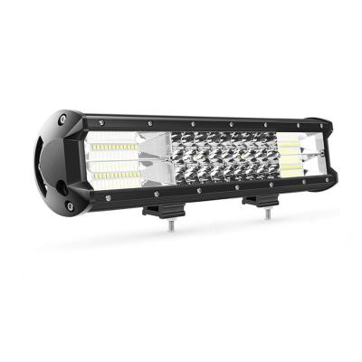 China Car Household Equipment Heavy Duty Super Bright 180W 3 Tiers Led Guide 12Inch Offroad LED Light Bars for sale