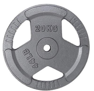 China Universal High Tensile Fitness Gym 50mm Cast Iron Weightlifting Barbell Plate for sale