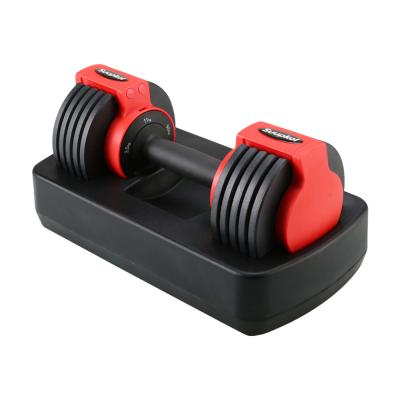 China User-friendly cheap dumbbell suit fitness equipment can adjust the weight of the dumbbell for sale