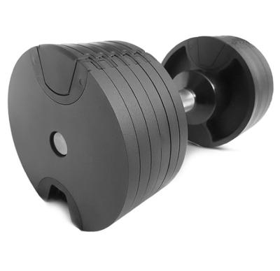 China Durable Customized 20 Kg 32 Kg Fitness Equipment Adjustable Dumbbell Cover Black Suit for sale