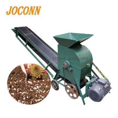 China High Efficiency Rice Wheat Planting Crusher Mushroom/Soil Fungus Edible Substrate Mill Building Stone Mud Crusher Medium Pulverizer for sale