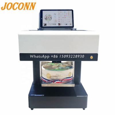 China Coffee cake pizza busciut bread yogurt and so on 8 inch cake pizza printing machine Selfie printer /top quality Latte selfie coffee printer machine with wifi for sale