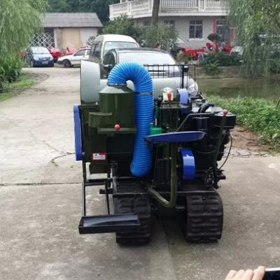 China Cheapest price rice grain harvester/paddy field /mini wheat harvester binding cutting machine for sale