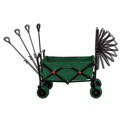 China Folding Folding Cart Outdoor Portable Cart With All Terrain Wheels Big for sale