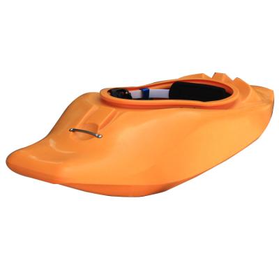 China Rapid Boat Kayaking Rafting Kayak For Water Sport 1.9m Orange for sale