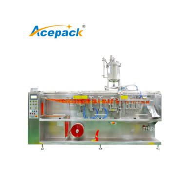 China Multifunctional Horizontal Beverage 3 Sides Shape Or 4 Sides Liquid Fill Pouch Fill Sealing Packaging Machines for sale