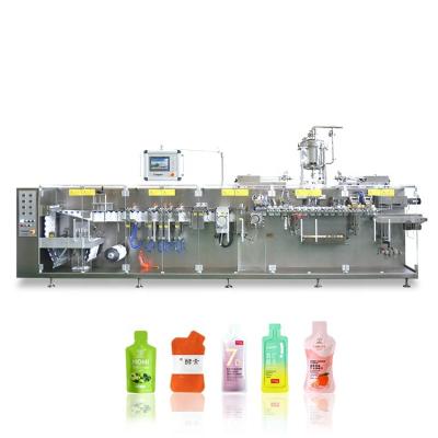 China Easy Operation Worker Saving DS-180SB Horizontal Pouch Packaging Machine For Juice Jam Sauce Packing for sale