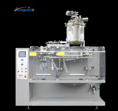 China Beverage Mayonnaise Paste Filling Premade Sealing Bag Packing Machine Ketchup Pouch Packing Machine for sale