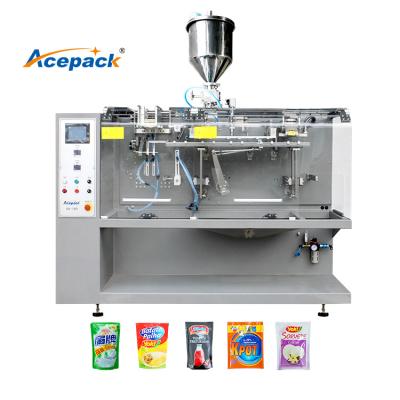 China Automatic Beverage PLC Control SG-180 Dry Fruit Premade Stand Up Pouch Packing Machine for sale