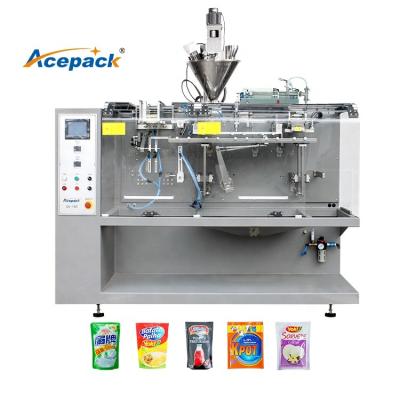 China Beverage high accuracy SG-180 premade doypack pouch filling sealing packaging machine for sale