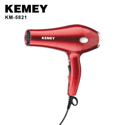 China Kemei KM-5821 Electric Hair Dryer China Direct Selling Ionic Bathroom Factory Supplier, Salon Hair Dryer for sale