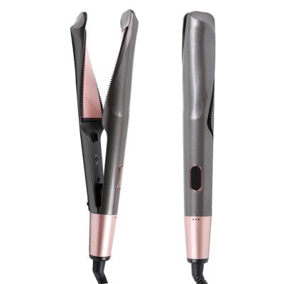 China Good Quality Popular Cheap Price 2 in 1 Flat Iron Steam Hair Curler Hair Curling Iron for sale