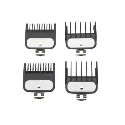 China 4pcs Fashionable Universal Appearance Metal Yield Limit Comb Guide Replacement Comb FOR CLIPPER TRIMMER for sale