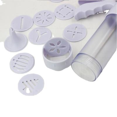 China Sustainable Bakeware Cookie Tools 19pcs Set DIY Cookie Mold With Decorating Pen for sale