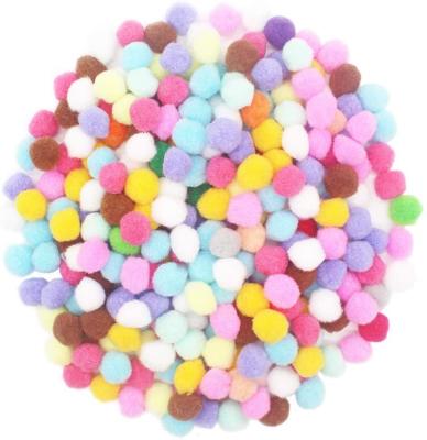 China Popular Soft Pompoms 30mm Pompoms 8mm 10mm 15mm 20mm 25mm Christmas Gift Fluffy Plush Craft for sale