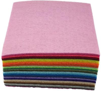 China Breathable Matching Color Felt Fabric Sheets Patchwork Sewing DIY Craft 1mm Thick for sale