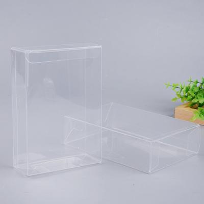 China High Quality Recyclable Customize Clear Logo PET PVC Box Plastic Folding Plastic Packaging Box for sale